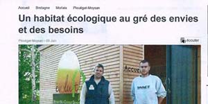 Article de presse Evoluty Ouest France
